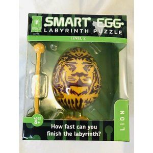Bepuzzled Lion 2-Layer Smart Egg Labyrinth Puzzle